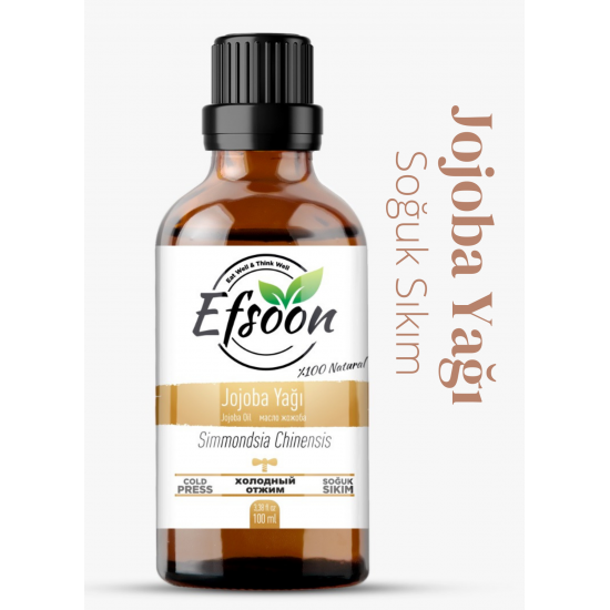 Jojoba Yağı Soğuk Sıkım Cilt ve Saç Bakımı 100 mL